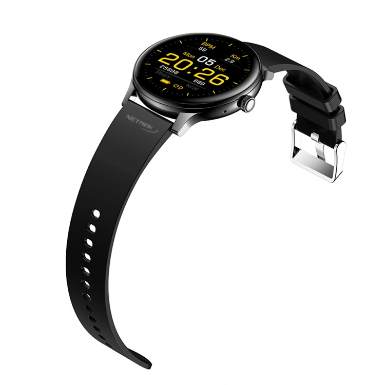 Reloj Inteligente Smartwatch Netmak Power BT5.0 Negro Art.NM-Power